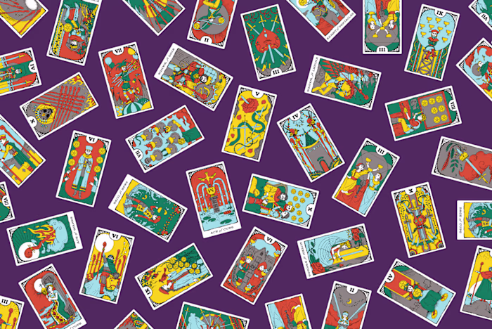 Minor Arcana Tarot Card Illustrations