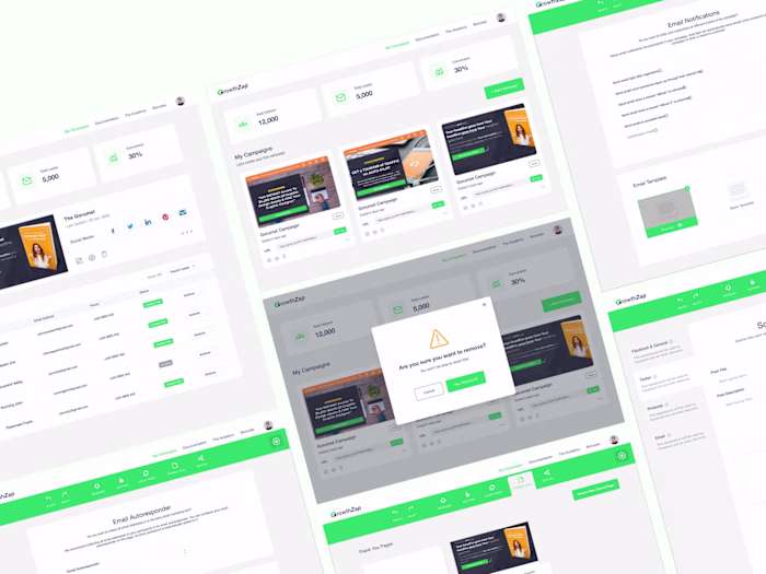 GrowthZap SaaS App
