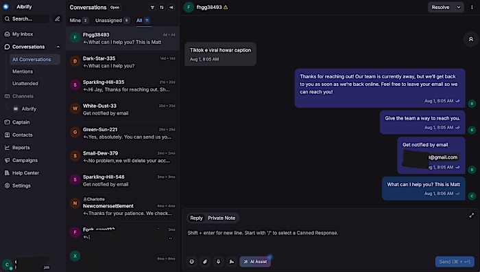 An AI chat tool embeddable