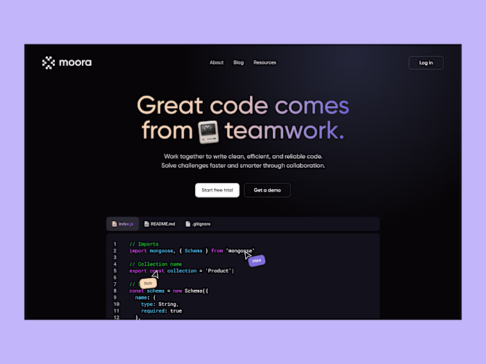 moora: team collaboration for developers