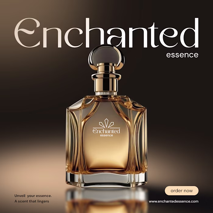 Enchanted Essence Perfume Poster