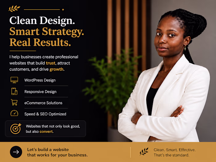 ✨ Clean Design. Smart Strategy.