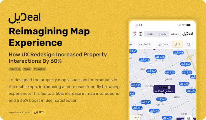 DealApp Property Map Redesign