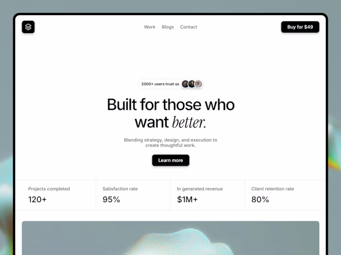 Startify — Marketing & Startup Template