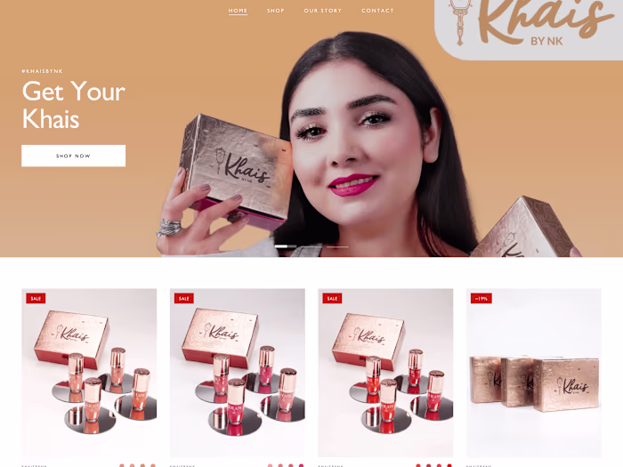Cosmetic Shopify Store