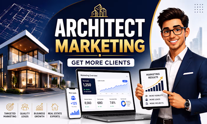 Great architecture deserves great marketing
Are