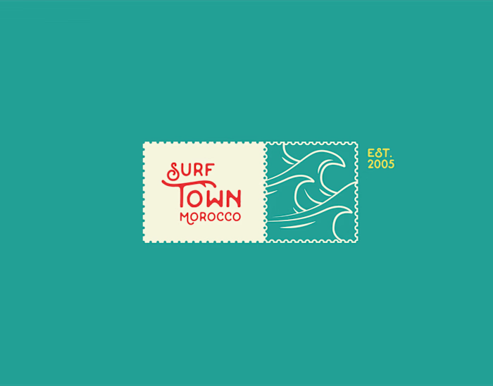 Surf Town Morocco - Visual Brand Identity