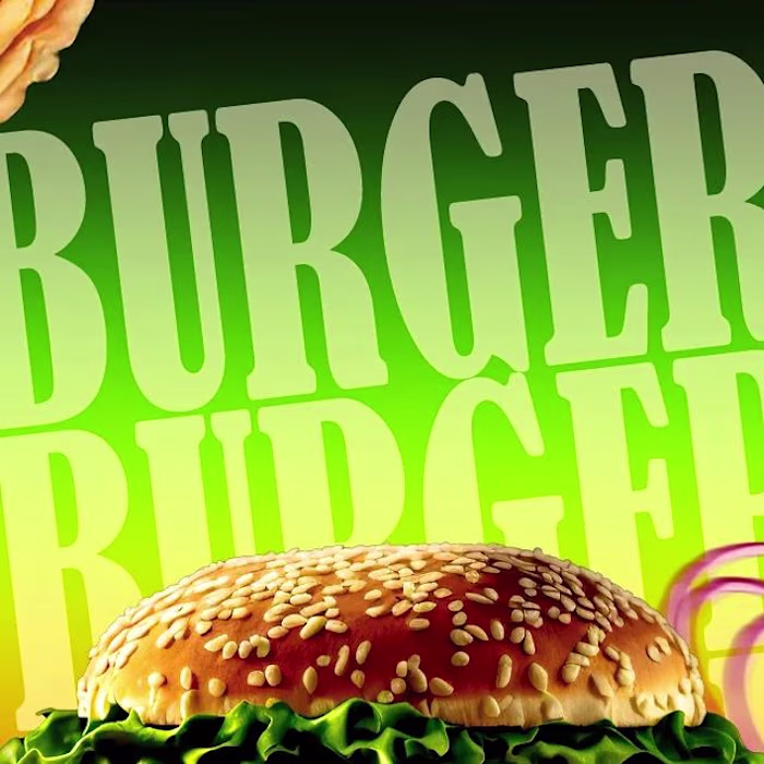 Tasvir on Instagram: “Burger poster design
.
.
.
.
.
.
.
.
.
.
…