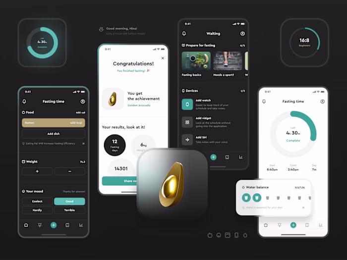 Fasting App Design