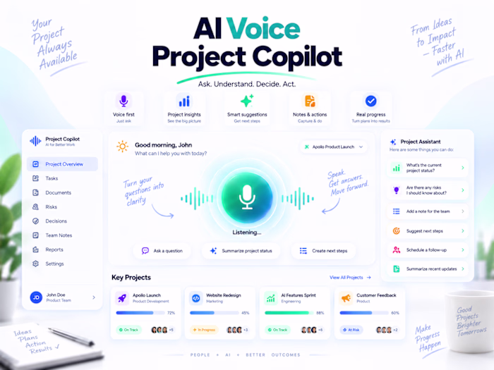 AI Voice Project Copilot for