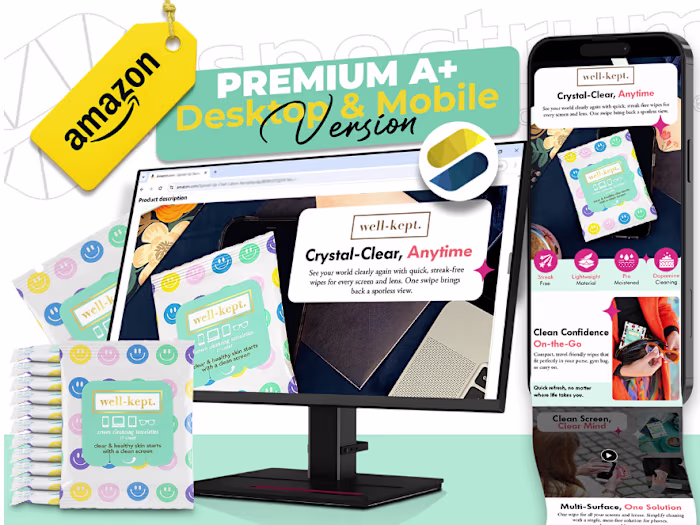 Project Overview
Premium Amazon A+ thumbnail