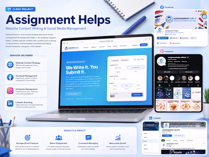 Content Strategy & Social Media