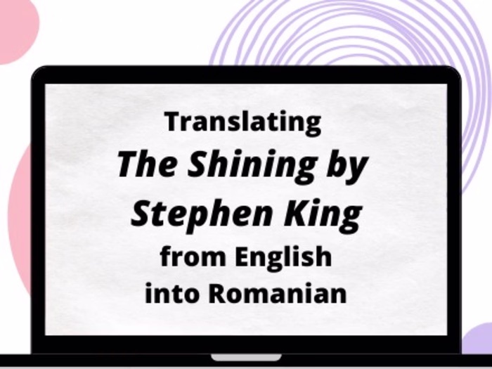Translation of The Shining by Stephen King