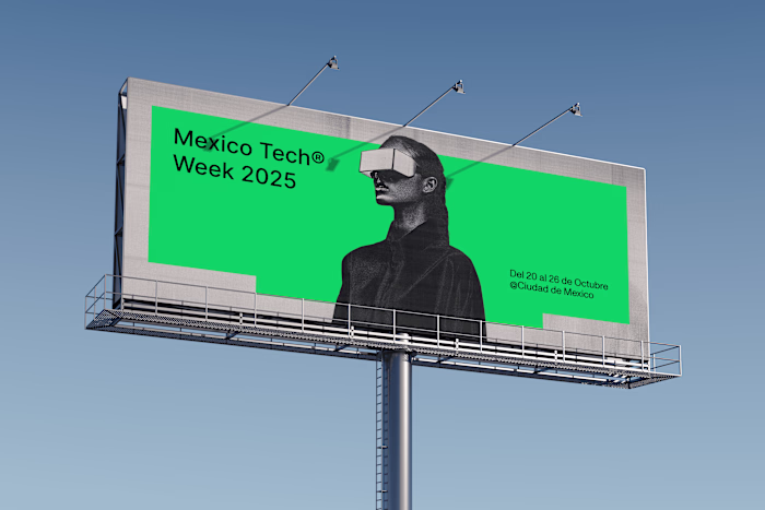 Visual Identity Redesign for Mexico Tech Week