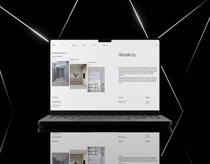 WERK — Squarespace Website Template