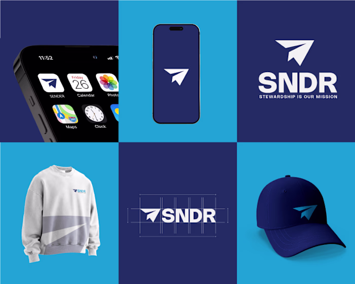 I designed SNDR payment's logo