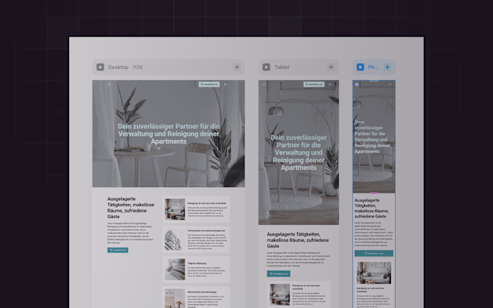 UX/UI Design & Web Development in Framer