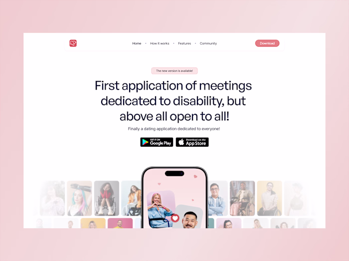 MyHandyPlus - Inclusive Dating & Social Platform Design