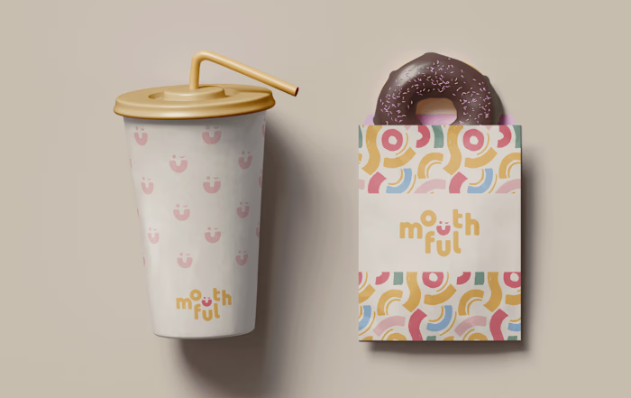 Branding for Mouthful - A Baking Studio