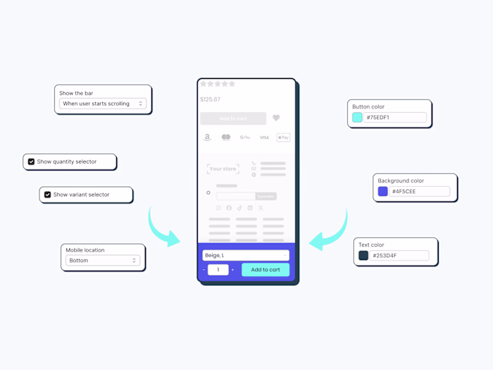 Designing the settings behind a