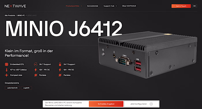 NextWave - Website Redesign