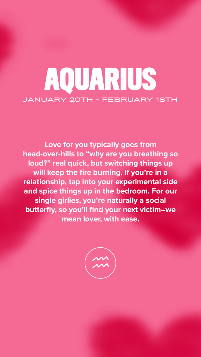Monthly Horoscope Example - Fashion Nova IG Stories