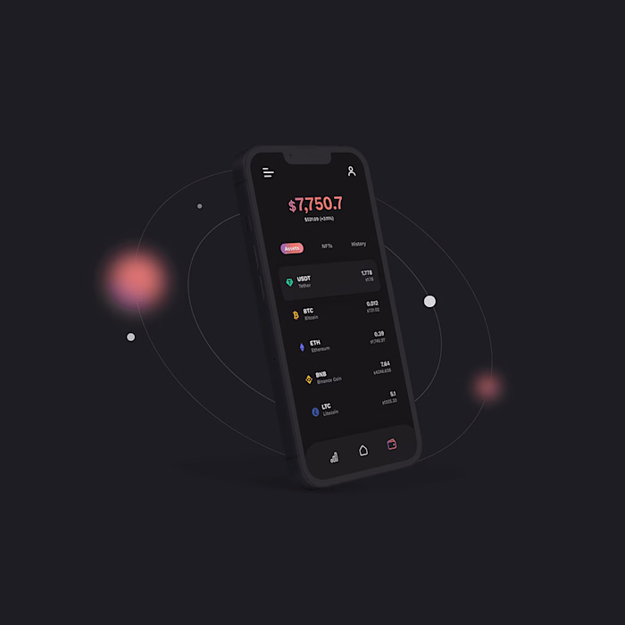 Crypto Portfolio Tracker App Design