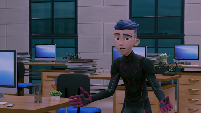 Animation progression shot 