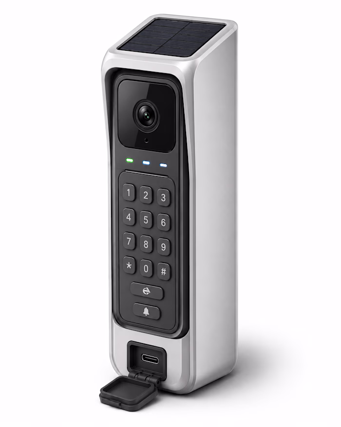 SMART GARAGE VIDEO KEYPAD CONCEPT