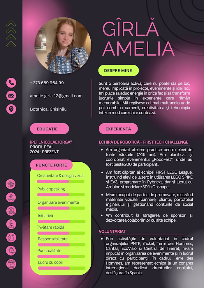 CV Design — Clean and