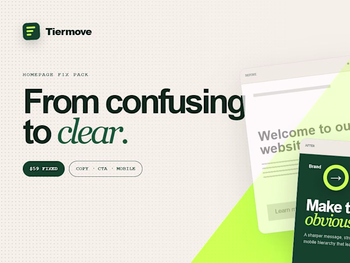 Tiermove Homepage Fix Pack