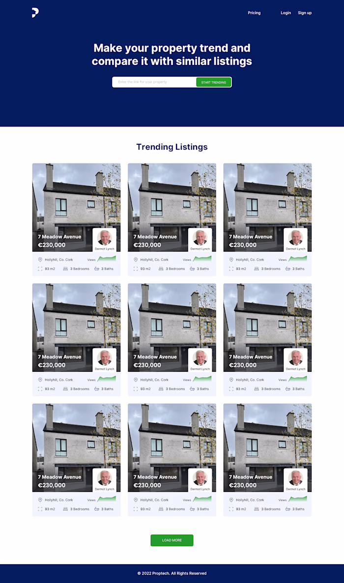 Proptech - Property Listing App