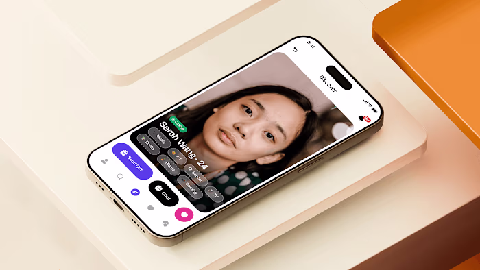 Dating App (Free UI Kit, Brand & Case Study Bundle)