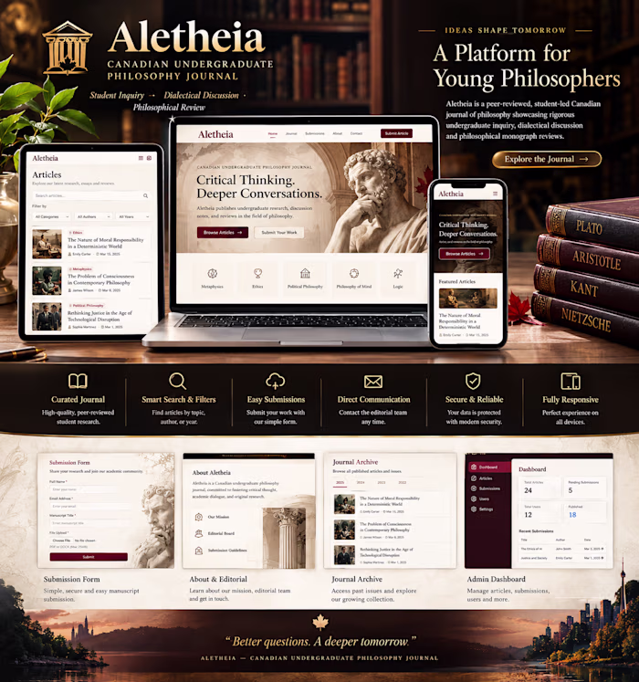 ✨ Aletheia — Canadian Undergraduate