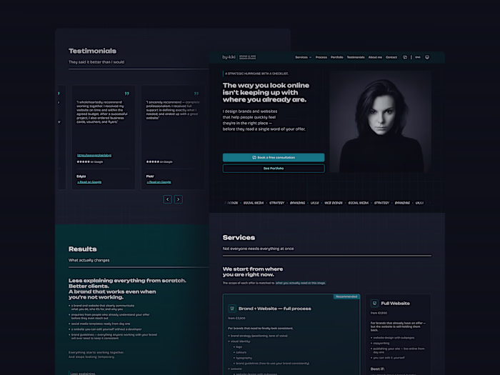 by-kiki — Brand & Web Design studio