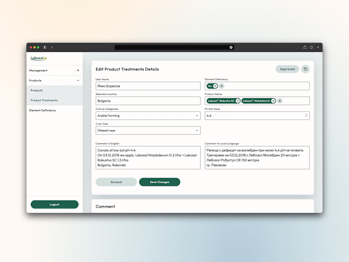 Lebosol CMS
