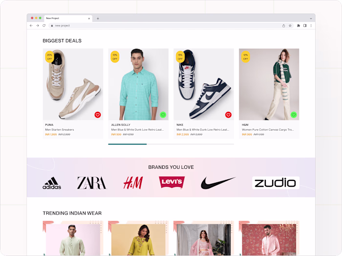 🛍️ Global E-Commerce Website – Seamless Shopping Experience