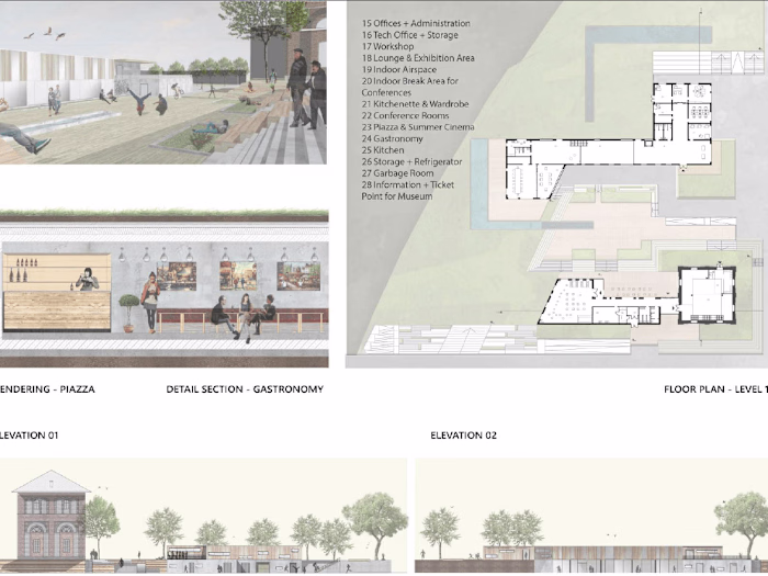 Public Culture Center - An Architectural Project