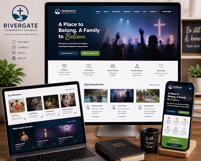 This website design project involved