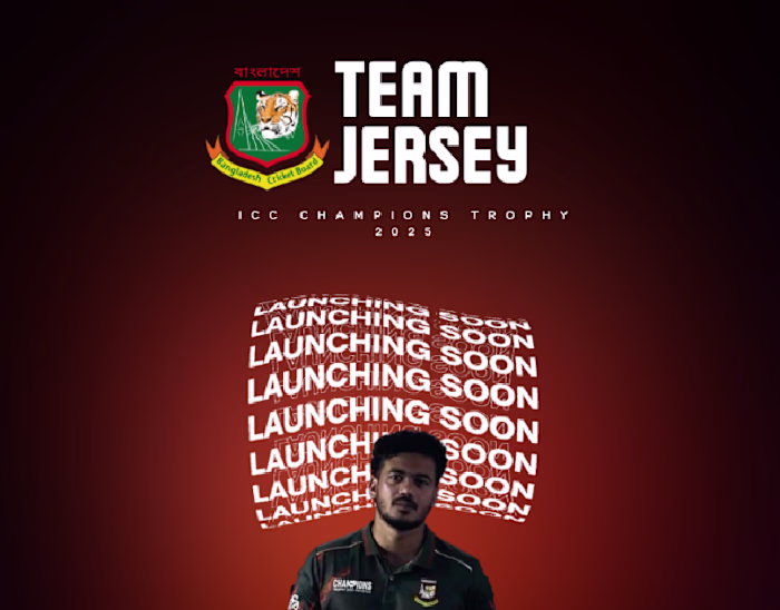 BD Cricket jersey Poster Design