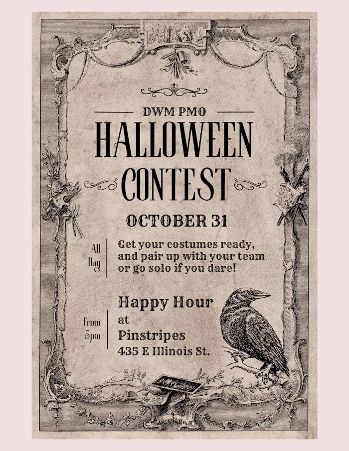 Halloween Contest Poster