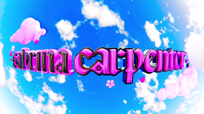 Sabrina Carpenter 3D Intro