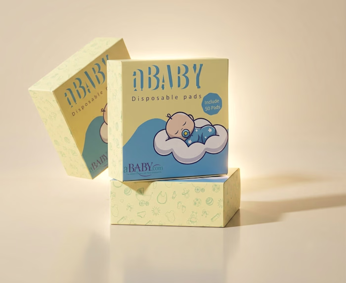 Packaging Design - aBaby Disposable Pads