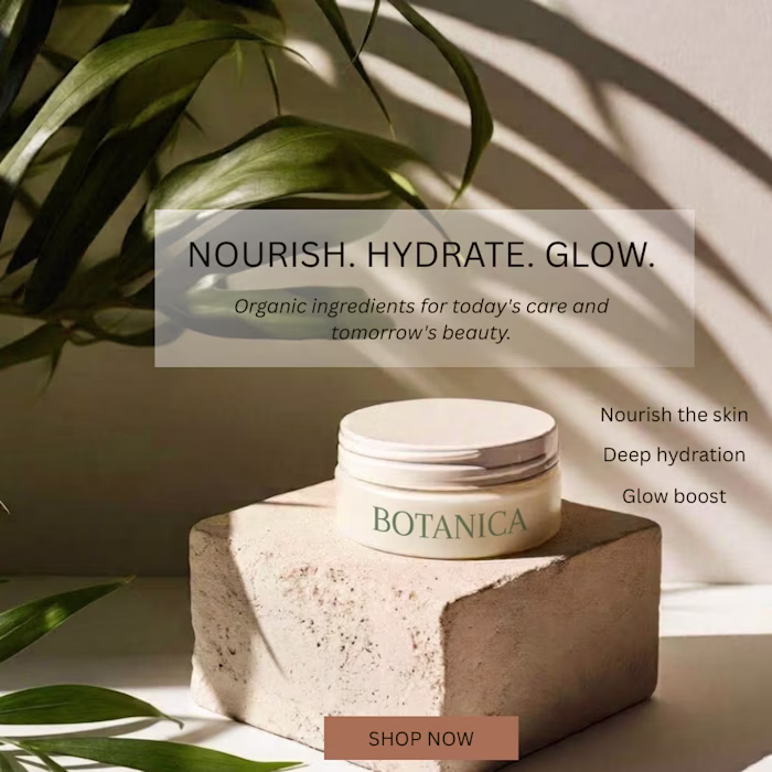 Botanica — Anti-Aging Visual Branding & Conversion Copywriting