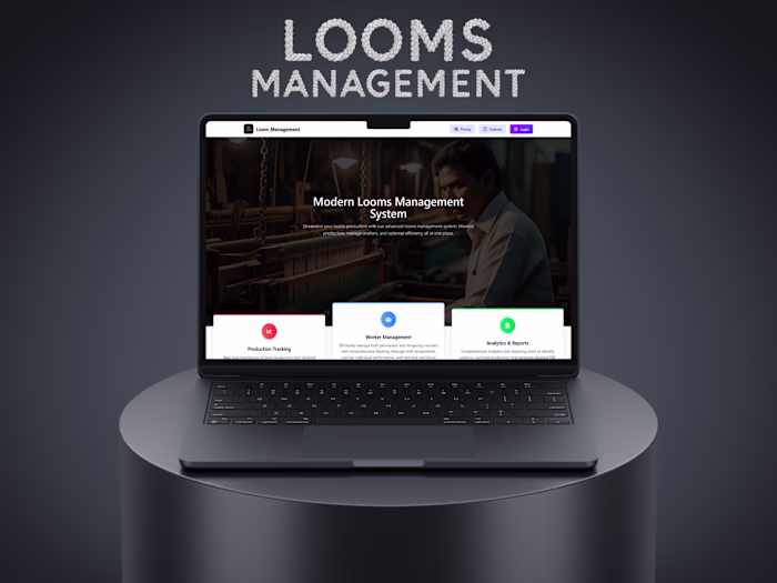 Looms Management System is a