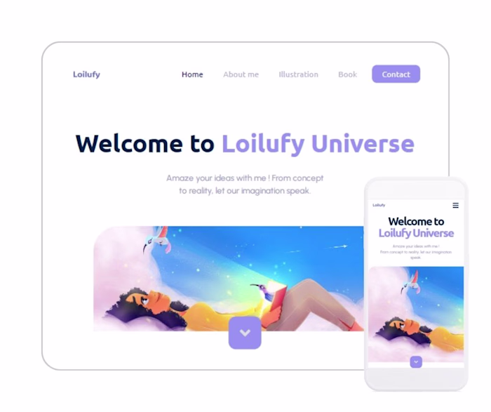 Loilufy website: Where Creativity Meets Functionality