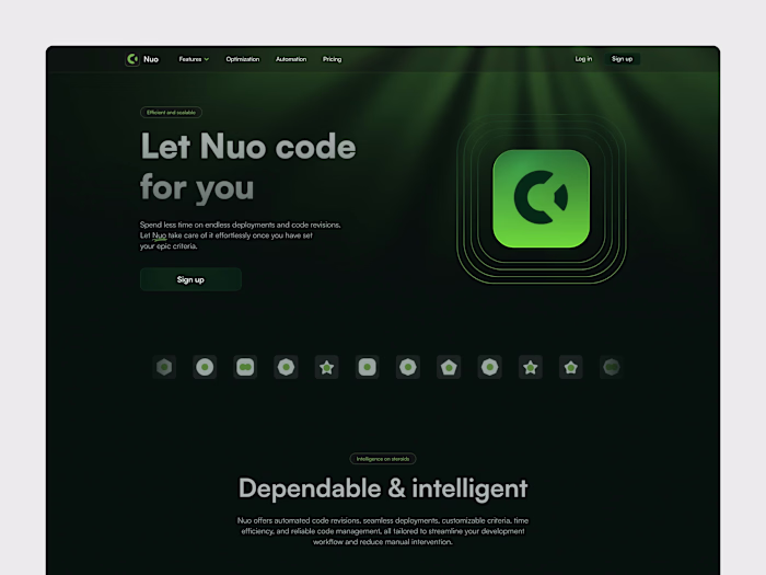 Nuo – From Concept to a High-Performing Framer Website

