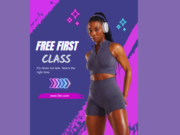 Fit In – Bold Branding for a Female-Owned Fitness Space