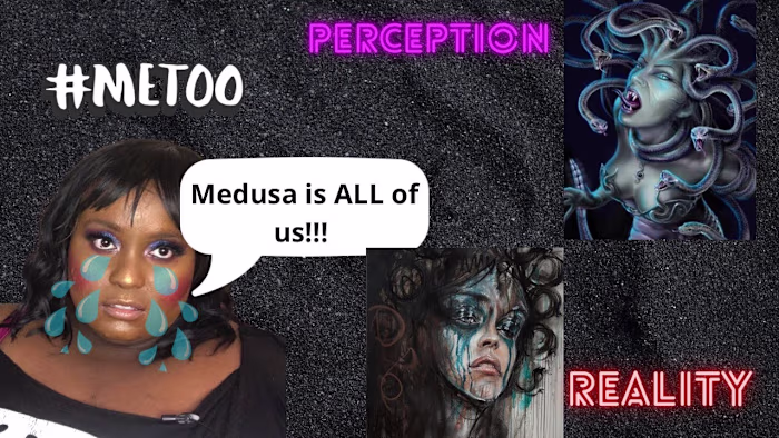 The Misogynist Mistreatment of Medusa #makeupandmythologymonday…