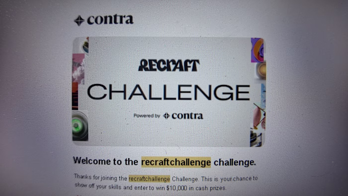 Today is the Recraft Challenge